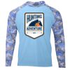 Hooded Camo Sleeve Sun Shirt Thumbnail