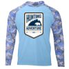 Tortuga Hooded Camo Sleeve Sun Shirt Thumbnail