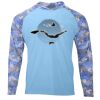 Tortuga Hooded Camo Sleeve Sun Shirt Thumbnail