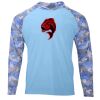 Tortuga Hooded Camo Sleeve Sun Shirt Thumbnail