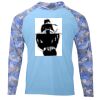 Hooded Camo Sleeve Sun Shirt Thumbnail