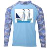 Hooded Camo Sleeve Sun Shirt Thumbnail