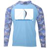 Tortuga Hooded Camo Sleeve Sun Shirt Thumbnail