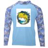Tortuga Hooded Camo Sleeve Sun Shirt Thumbnail