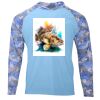 Hooded Camo Sleeve Sun Shirt Thumbnail