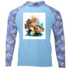 Tortuga Hooded Camo Sleeve Sun Shirt Thumbnail