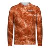 All Over Printed Semi-Custom Hooded Sun Shirt Thumbnail