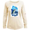 Women's Dri Fit Long Sleeve Sun Shirt <title>Mens Hooded Sun Shirt | B.L. Tees</title> Thumbnail