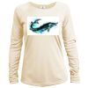 Women's Dri Fit Long Sleeve Sun Shirt <title>Mens Hooded Sun Shirt | B.L. Tees</title> Thumbnail