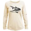 Women's Dri Fit Long Sleeve Sun Shirt <title>Mens Hooded Sun Shirt | B.L. Tees</title> Thumbnail