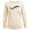 Women's Dri Fit Long Sleeve Sun Shirt <title>Mens Hooded Sun Shirt | B.L. Tees</title> Thumbnail