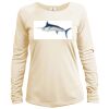 Women's Dri Fit Long Sleeve Sun Shirt <title>Mens Hooded Sun Shirt | B.L. Tees</title> Thumbnail