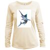 Women's Dri Fit Long Sleeve Sun Shirt <title>Mens Hooded Sun Shirt | B.L. Tees</title> Thumbnail
