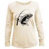 Women's Dri Fit Long Sleeve Sun Shirt <title>Mens Hooded Sun Shirt | B.L. Tees</title> Thumbnail