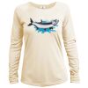 Women's Dri Fit Long Sleeve Sun Shirt <title>Mens Hooded Sun Shirt | B.L. Tees</title> Thumbnail