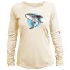 Women's Dri Fit Long Sleeve Sun Shirt <title>Mens Hooded Sun Shirt | B.L. Tees</title> Thumbnail