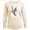 Women's Dri Fit Long Sleeve Sun Shirt <title>Mens Hooded Sun Shirt | B.L. Tees</title> Thumbnail