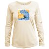Women's Dri Fit Long Sleeve Sun Shirt <title>Mens Hooded Sun Shirt | B.L. Tees</title> Thumbnail