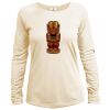 Women's Dri Fit Long Sleeve Sun Shirt <title>Mens Hooded Sun Shirt | B.L. Tees</title> Thumbnail