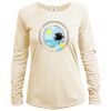 Women's Dri Fit Long Sleeve Sun Shirt <title>Mens Hooded Sun Shirt | B.L. Tees</title> Thumbnail