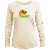 Women's Dri Fit Long Sleeve Sun Shirt <title>Mens Hooded Sun Shirt | B.L. Tees</title> Thumbnail