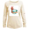 Women's Dri Fit Long Sleeve Sun Shirt <title>Mens Hooded Sun Shirt | B.L. Tees</title> Thumbnail