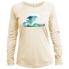 Women's Dri Fit Long Sleeve Sun Shirt <title>Mens Hooded Sun Shirt | B.L. Tees</title> Thumbnail