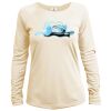 Women's Dri Fit Long Sleeve Sun Shirt <title>Mens Hooded Sun Shirt | B.L. Tees</title> Thumbnail