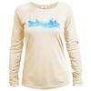 Women's Dri Fit Long Sleeve Sun Shirt <title>Mens Hooded Sun Shirt | B.L. Tees</title> Thumbnail
