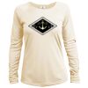 Women's Dri Fit Long Sleeve Sun Shirt <title>Mens Hooded Sun Shirt | B.L. Tees</title> Thumbnail