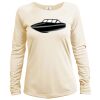 Women's Dri Fit Long Sleeve Sun Shirt <title>Mens Hooded Sun Shirt | B.L. Tees</title> Thumbnail