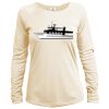 Women's Dri Fit Long Sleeve Sun Shirt <title>Mens Hooded Sun Shirt | B.L. Tees</title> Thumbnail