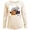 Women's Dri Fit Long Sleeve Sun Shirt <title>Mens Hooded Sun Shirt | B.L. Tees</title> Thumbnail