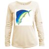 Women's Dri Fit Long Sleeve Sun Shirt <title>Mens Hooded Sun Shirt | B.L. Tees</title> Thumbnail