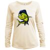 Women's Dri Fit Long Sleeve Sun Shirt <title>Mens Hooded Sun Shirt | B.L. Tees</title> Thumbnail
