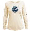Women's Dri Fit Long Sleeve Sun Shirt <title>Mens Hooded Sun Shirt | B.L. Tees</title> Thumbnail