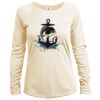 Women's Dri Fit Long Sleeve Sun Shirt <title>Mens Hooded Sun Shirt | B.L. Tees</title> Thumbnail