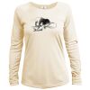 Women's Dri Fit Long Sleeve Sun Shirt <title>Mens Hooded Sun Shirt | B.L. Tees</title> Thumbnail