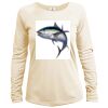 Women's Dri Fit Long Sleeve Sun Shirt <title>Mens Hooded Sun Shirt | B.L. Tees</title> Thumbnail