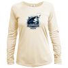 Women's Dri Fit Long Sleeve Sun Shirt <title>Mens Hooded Sun Shirt | B.L. Tees</title> Thumbnail