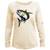 Women's Dri Fit Long Sleeve Sun Shirt <title>Mens Hooded Sun Shirt | B.L. Tees</title> Thumbnail