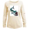 Women's Dri Fit Long Sleeve Sun Shirt <title>Mens Hooded Sun Shirt | B.L. Tees</title> Thumbnail