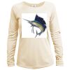 Women's Dri Fit Long Sleeve Sun Shirt <title>Mens Hooded Sun Shirt | B.L. Tees</title> Thumbnail