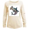 Women's Dri Fit Long Sleeve Sun Shirt <title>Mens Hooded Sun Shirt | B.L. Tees</title> Thumbnail