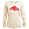 Women's Dri Fit Long Sleeve Sun Shirt <title>Mens Hooded Sun Shirt | B.L. Tees</title> Thumbnail