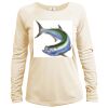 Women's Dri Fit Long Sleeve Sun Shirt <title>Mens Hooded Sun Shirt | B.L. Tees</title> Thumbnail