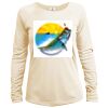 Women's Dri Fit Long Sleeve Sun Shirt <title>Mens Hooded Sun Shirt | B.L. Tees</title> Thumbnail