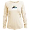 Women's Dri Fit Long Sleeve Sun Shirt <title>Mens Hooded Sun Shirt | B.L. Tees</title> Thumbnail