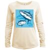Women's Dri Fit Long Sleeve Sun Shirt <title>Mens Hooded Sun Shirt | B.L. Tees</title> Thumbnail