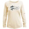 Women's Dri Fit Long Sleeve Sun Shirt <title>Mens Hooded Sun Shirt | B.L. Tees</title> Thumbnail